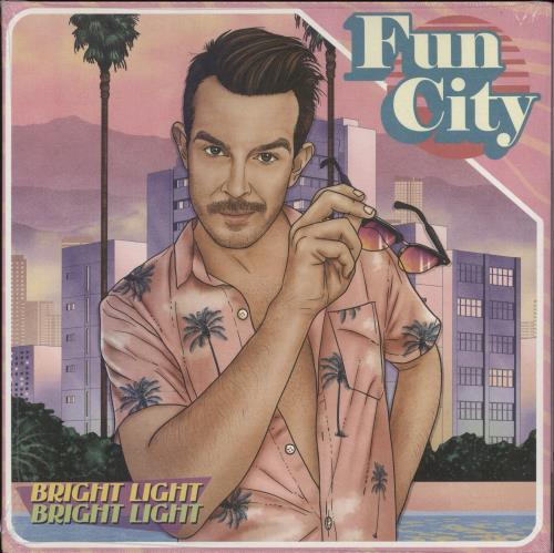 Bright Light Bright Light Fun City - Pink Vinyl vinyl LP album (LP record) US H7KLPFU870502