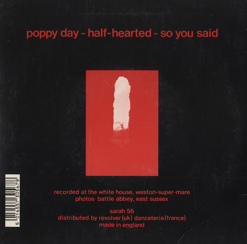 Brighter Half-Hearted 7" vinyl single (7 inch record / 45) UK B/R07HA446374