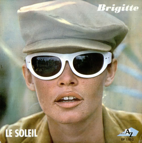 Brigitte Bardot Le Soleil EP 7" vinyl single (7 inch record / 45) French BGI07LE525370