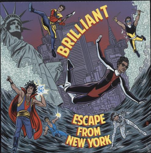 Brilliant Escape From New York vinyl LP album (LP record) UK BRLLPES778770
