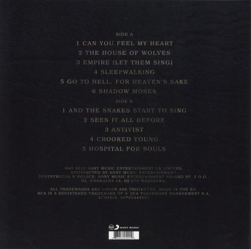 Bring Me The Horizon Sempiternal - 1st vinyl LP album (LP record) UK BH8LPSE652585