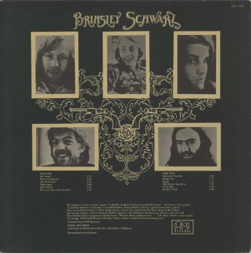 Brinsley Schwarz Silver Pistol vinyl LP album (LP record) UK BSZLPSI868245