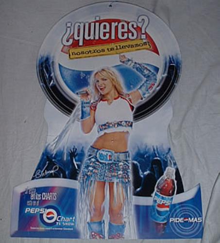 Britney Spears ?Quieres? Nosotros Tellevamos display Mexican BTPDIQU225980