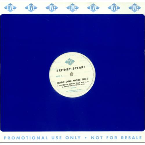 Britney Spears Baby One More Time 12" vinyl single (12 inch record / Maxi-single) UK BTP12BA426416