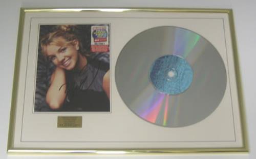 Britney Spears Born To Make You Happy - Presentation CD Plaque memorabilia UK BTPMMBO369563
