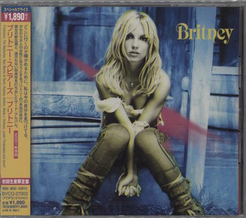 Britney Spears Britney CD album (CDLP) Japanese BTPCDBR676598