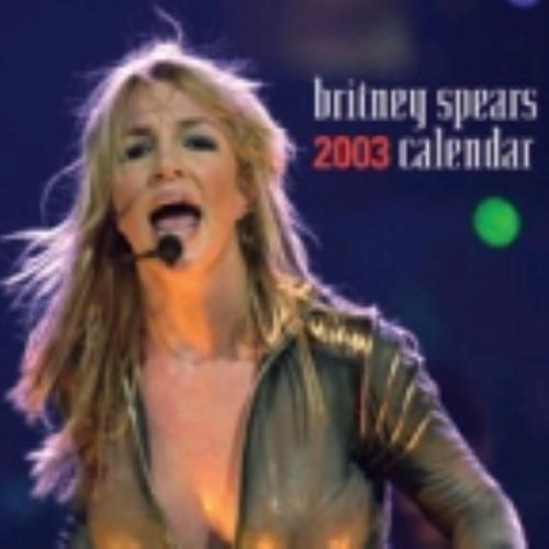 Britney Spears Calendar 2003 calendar UK BTPCACA225212