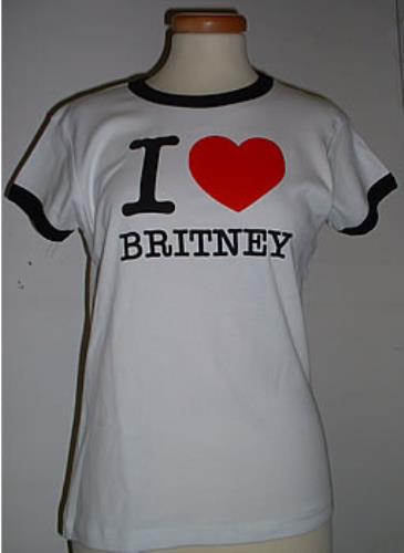 Britney Spears I Love Britney t-shirt UK BTPTSIL320604