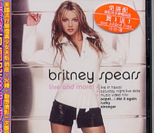 Britney Spears Live And More Video CD Taiwanese BTPVDLI227064