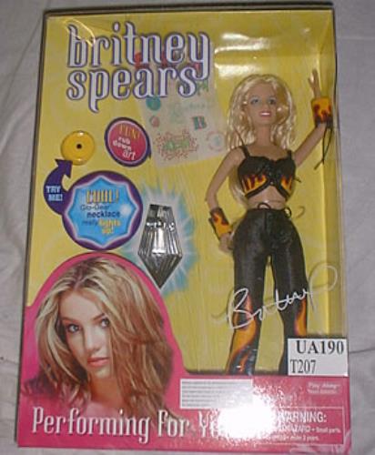 Britney Spears Looking Hot Doll memorabilia UK BTPMMLO219518