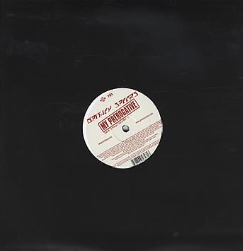 Britney Spears My Prerogative 12" vinyl single (12 inch record / Maxi-single) European BTP12MY308288