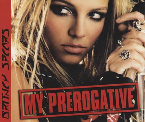 Britney Spears My Prerogative CD single (CD5 / 5") UK BTPC5MY383116