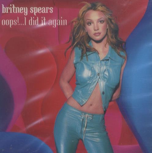 Britney Spears Oops!...I Did It Again CD single (CD5 / 5") US BTPC5OO155497