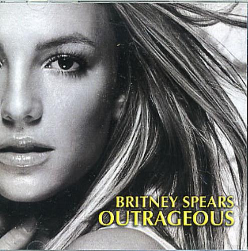 Britney Spears Outrageous CD single (CD5 / 5") US BTPC5OU306871