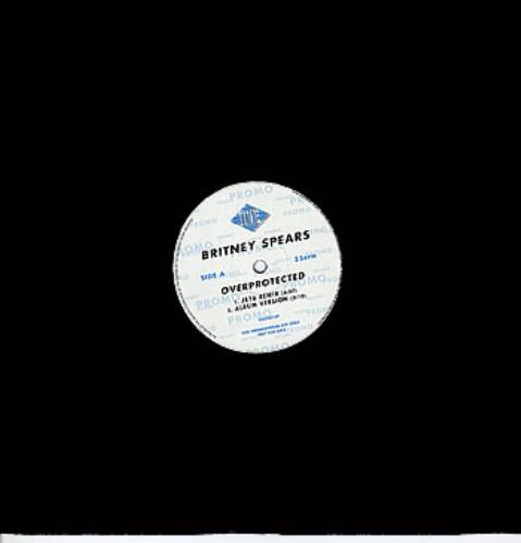 Britney Spears Overprotected 12" vinyl single (12 inch record / Maxi-single) UK BTP12OV203541