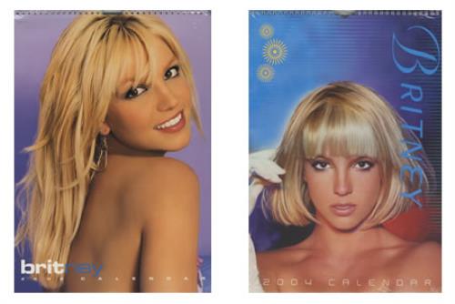 Britney Spears Set Of 3 Calendars calendar UK BTPCASE380167