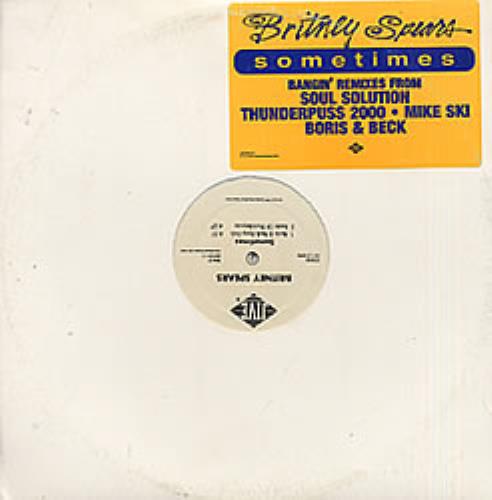 Britney Spears Sometimes - dble pack 12" vinyl single (12 inch record / Maxi-single) US BTP12SO139405