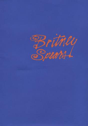 Britney Spears Sometimes media press kit French BTPKISO140246