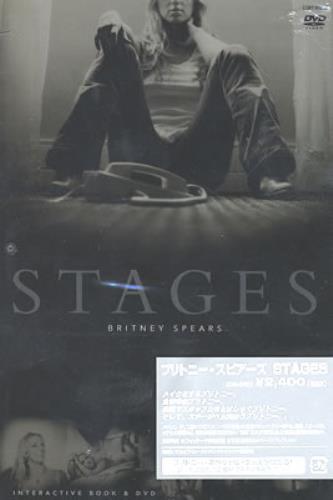 Britney Spears Stages DVD Japanese BTPDDST362513