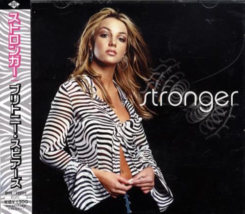 Britney Spears Stronger CD single (CD5 / 5") Japanese BTPC5ST177921