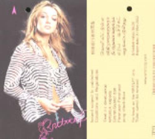 Britney Spears Stronger memorabilia Singapore BTPMMST211790
