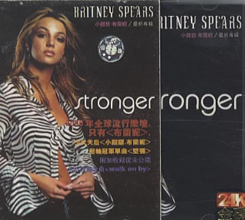 Britney Spears Stronger CD album (CDLP) Chinese BTPCDST324696