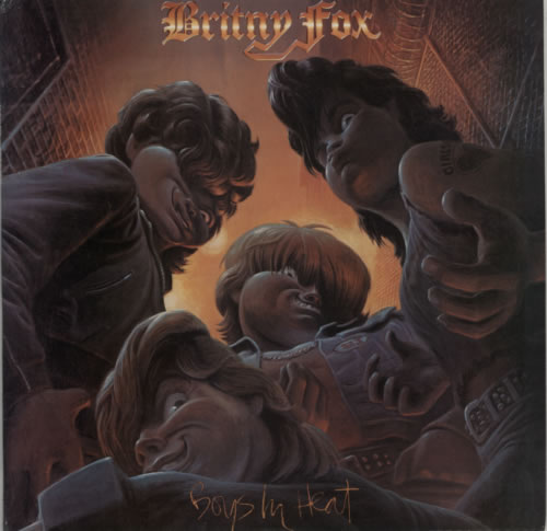Britny Fox Boys In Heat vinyl LP album (LP record) US BRXLPBO615399