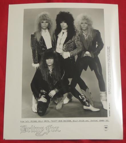 Britny Fox Publicity Photograph photograph UK BRXPHPU408089