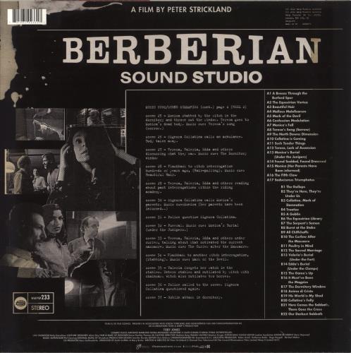 Broadcast Berberian Sound Studio vinyl LP album (LP record) UK A.TLPBE858111