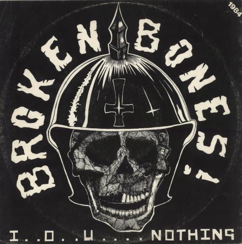 Broken Bones I . . O . . U . . . . Nothing 12" vinyl single (12 inch record / Maxi-single) German E6612IO881109