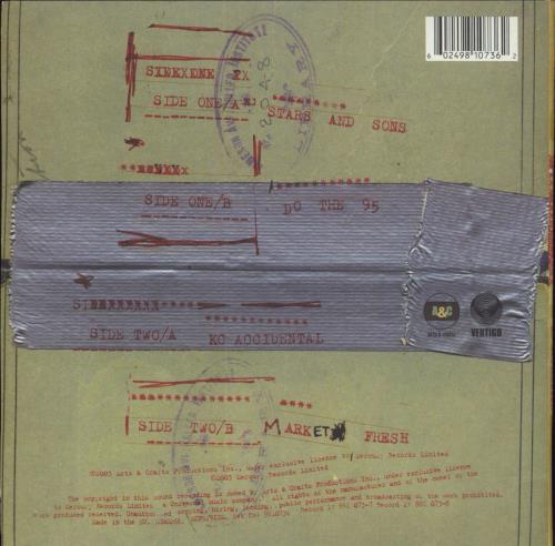 Broken Social Scene Stars And Sons / KC Accidental 7" vinyl single (7 inch record / 45) UK BRS07ST281117