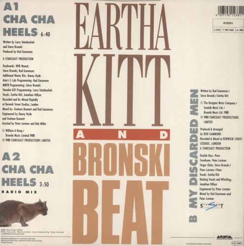 Bronski Beat Cha Cha Heels 12" vinyl single (12 inch record / Maxi-single) UK BSK12CH65538