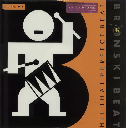 Bronski Beat Hit That Perfect Beat - Instant Mix 12" vinyl single (12 inch record / Maxi-single) UK BSK12HI27797