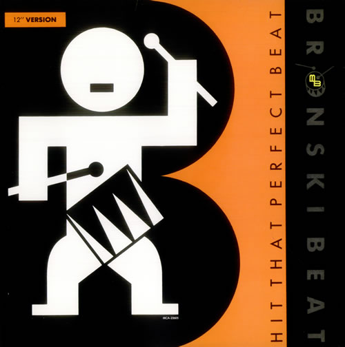 Bronski Beat Hit That Perfect Beat 12" vinyl single (12 inch record / Maxi-single) US BSK12HI243391