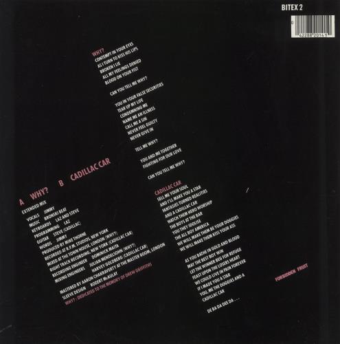 Bronski Beat Why? 12" vinyl single (12 inch record / Maxi-single) UK BSK12WH59927