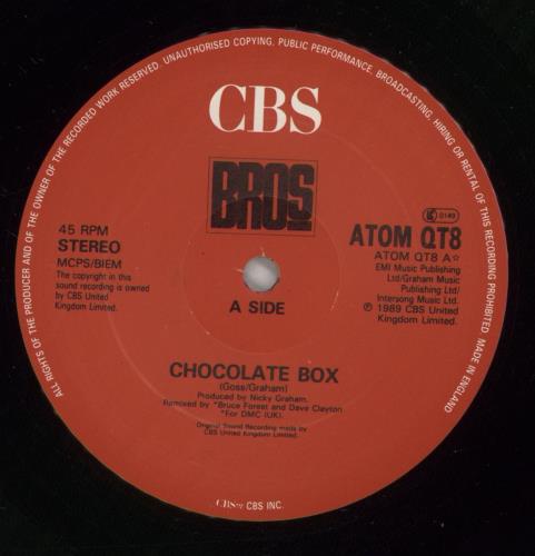 Bros Chocolate Box - Remix 12" vinyl single (12 inch record / Maxi-single) UK BRO12CH10629