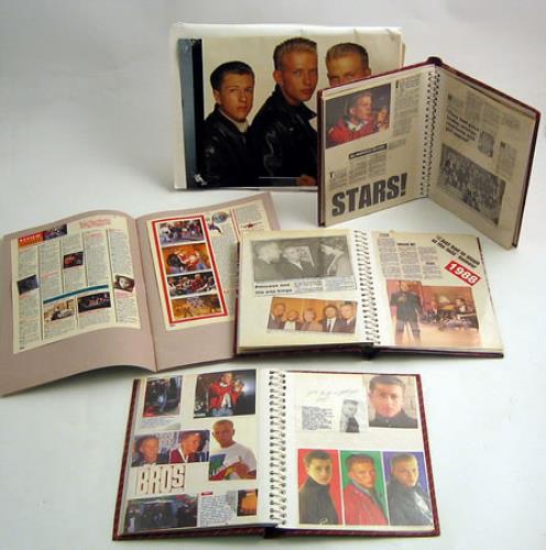 Bros Collection Of 5 Scrapbooks & Cuttings memorabilia UK BROMMCO416929