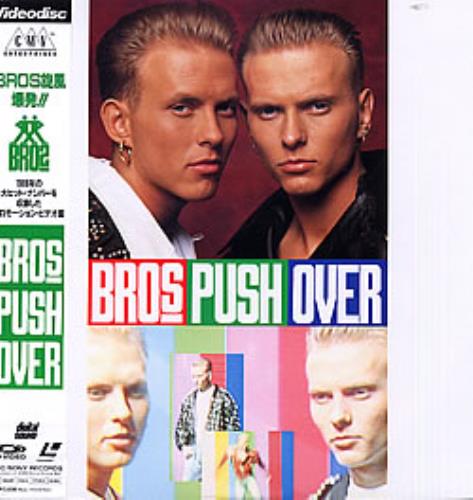 Bros Push Over laserdisc / lazerdisc Japanese BROLZPU279724