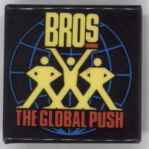 Bros The Global Push badge UK BROBGTH711693