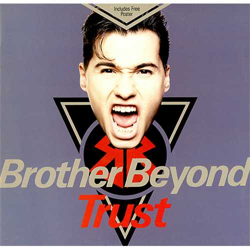 Brother Beyond Trust + Poster 12" vinyl single (12 inch record / Maxi-single) UK BEY12TR124565