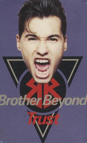 Brother Beyond Trust cassette single UK BEYCSTR183393