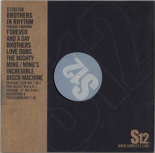 Brothers In Rhythm Forever And A Day 12" vinyl single (12 inch record / Maxi-single) UK IVP12FO677146