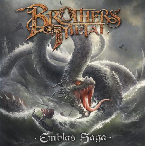 Brothers Of Metal Emblas Saga - Yellow Vinyl 2-LP vinyl record set (Double LP Album) German 9-T2LEM877357
