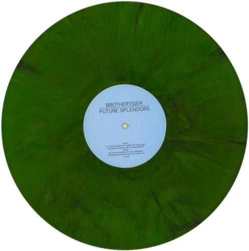 Brothertiger Future Splendors - Green Marble Vinyl vinyl LP album (LP record) US 9S6LPFU862961