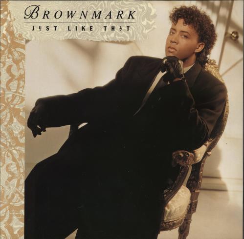 Brownmark Just Like That vinyl LP album (LP record) UK BA-LPJU773626