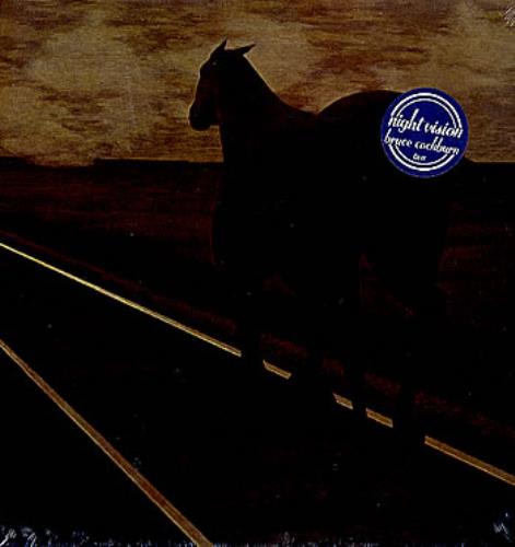 Bruce Cockburn Night Vision vinyl LP album (LP record) Canadian BUKLPNI298379