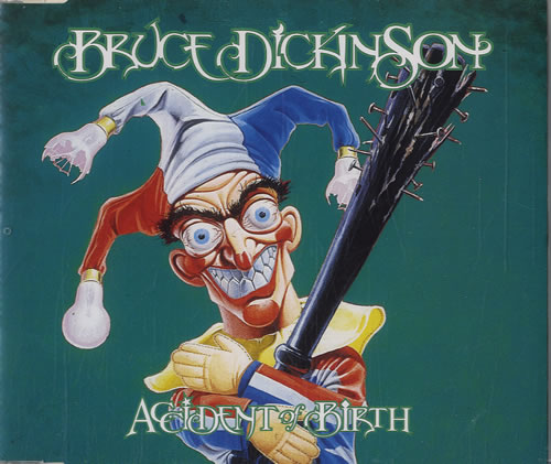 Bruce Dickinson Accident Of Birth CD single (CD5 / 5") UK BRDC5AC98231