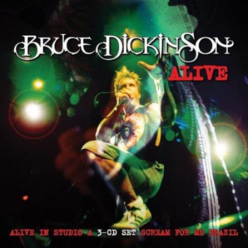 Bruce Dickinson Alive In Studio A/Scream For Me Brazil 3-CD album set (Triple CD) UK BRD3CAL324276