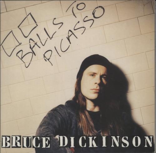 Bruce Dickinson Balls To Picasso vinyl LP album (LP record) UK BRDLPBA887114