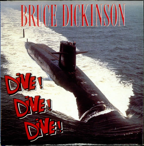 Bruce Dickinson Dive! Dive! Dive! CD single (CD5 / 5") UK BRDC5DI328207